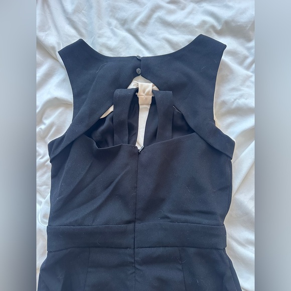 Foxiedox Black and Cream Jumpsuit - Picture 3 of 4